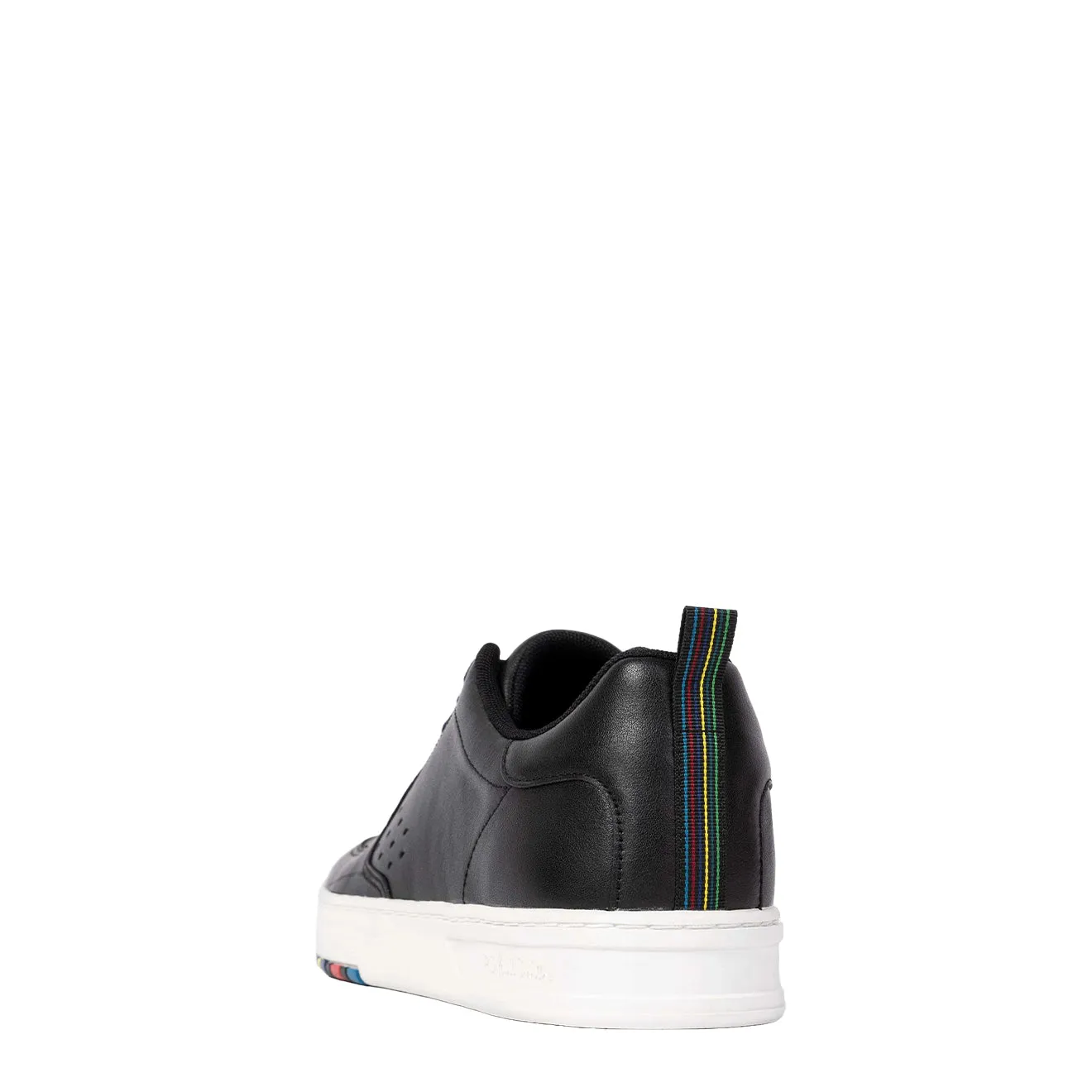 Paul Smith Chaussures de Sport en Cuir 'Cosmo' Noir Vêtements Paul Smith