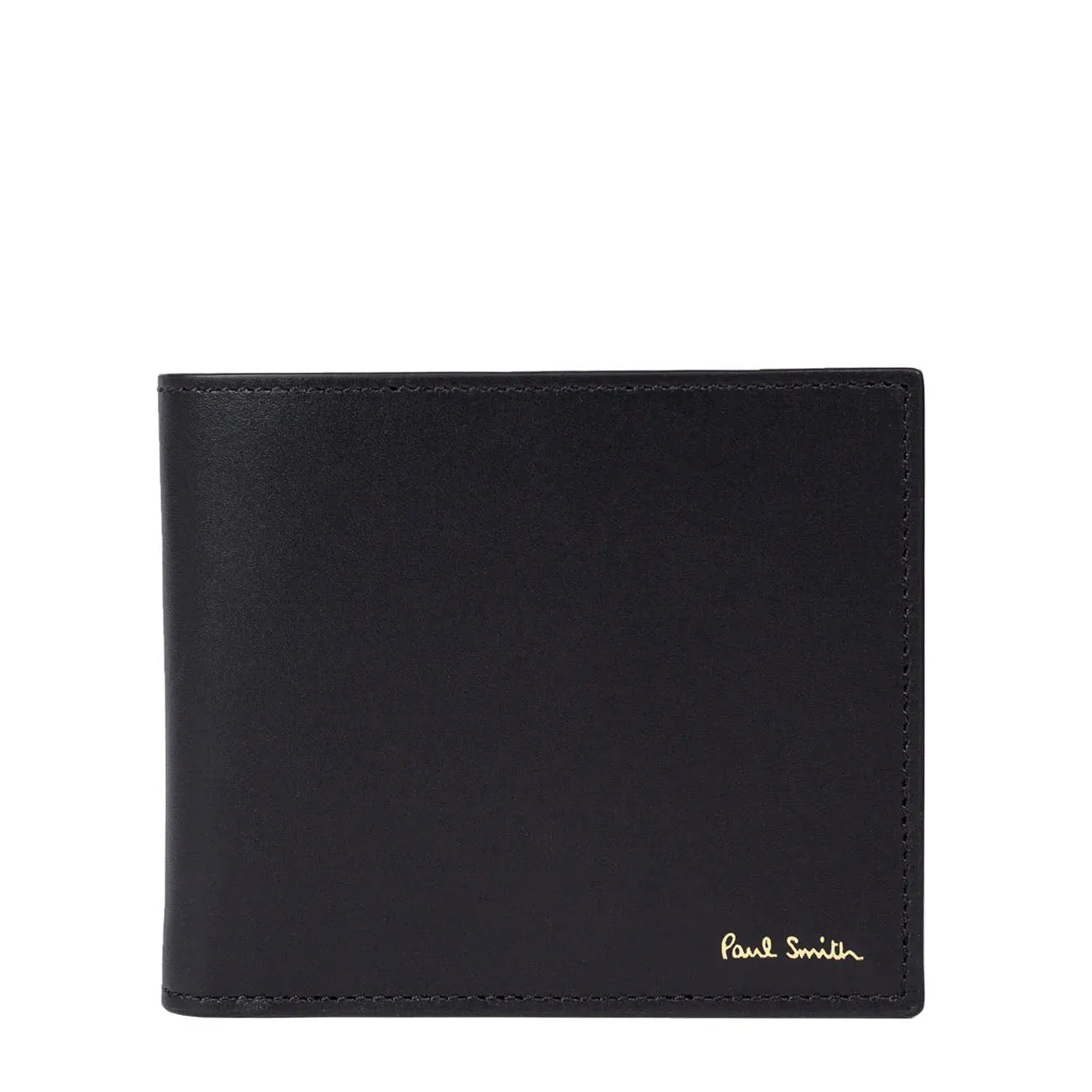 Portefeuille Paul Smith en cuir Signature Stripe intérieur portefeuille à billets noir Vêtements Paul Smith
