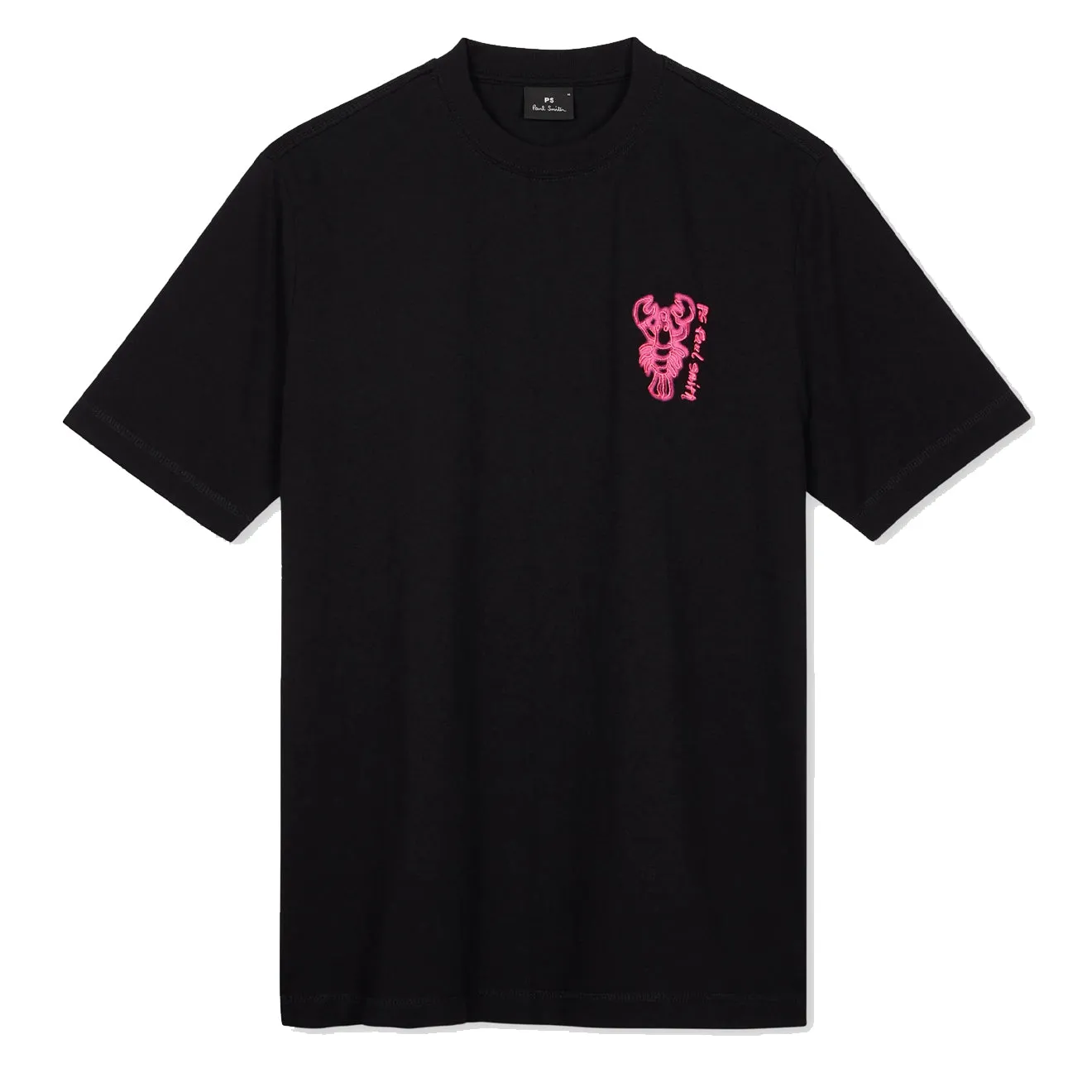 T-Shirt Noir à Imprimé Homard Paul Smith