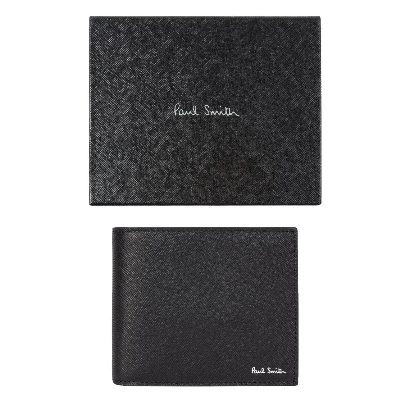 Paul Smith 'Mini Blur' Portefeuille intérieur à rabat Noir Vêtements Paul Smith