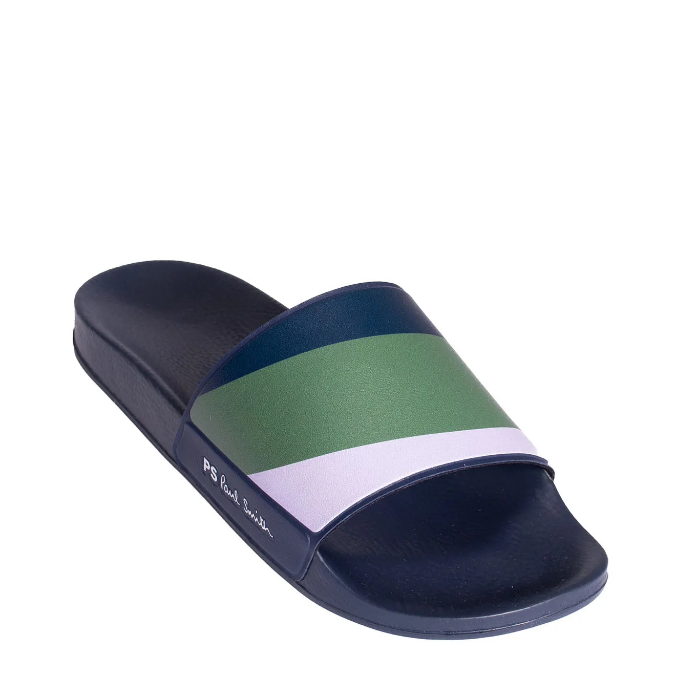 Paul Smith Nyro Sliders Lilas Et Kaki Vêtements Paul Smith