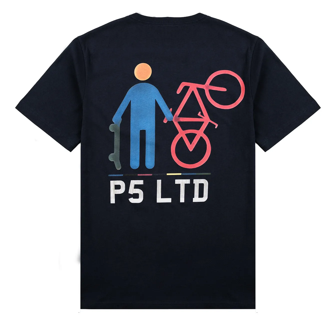 T-shirt Paul Smith P5 Ltd Bike Bleu Marine Très Foncé Vêtements Paul Smith