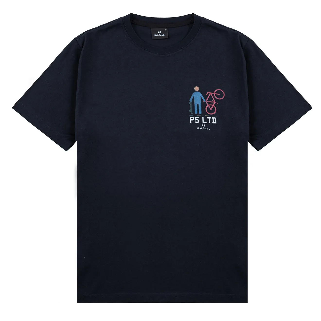 T-shirt Paul Smith P5 Ltd Bike Bleu Marine Très Foncé Vêtements Paul Smith