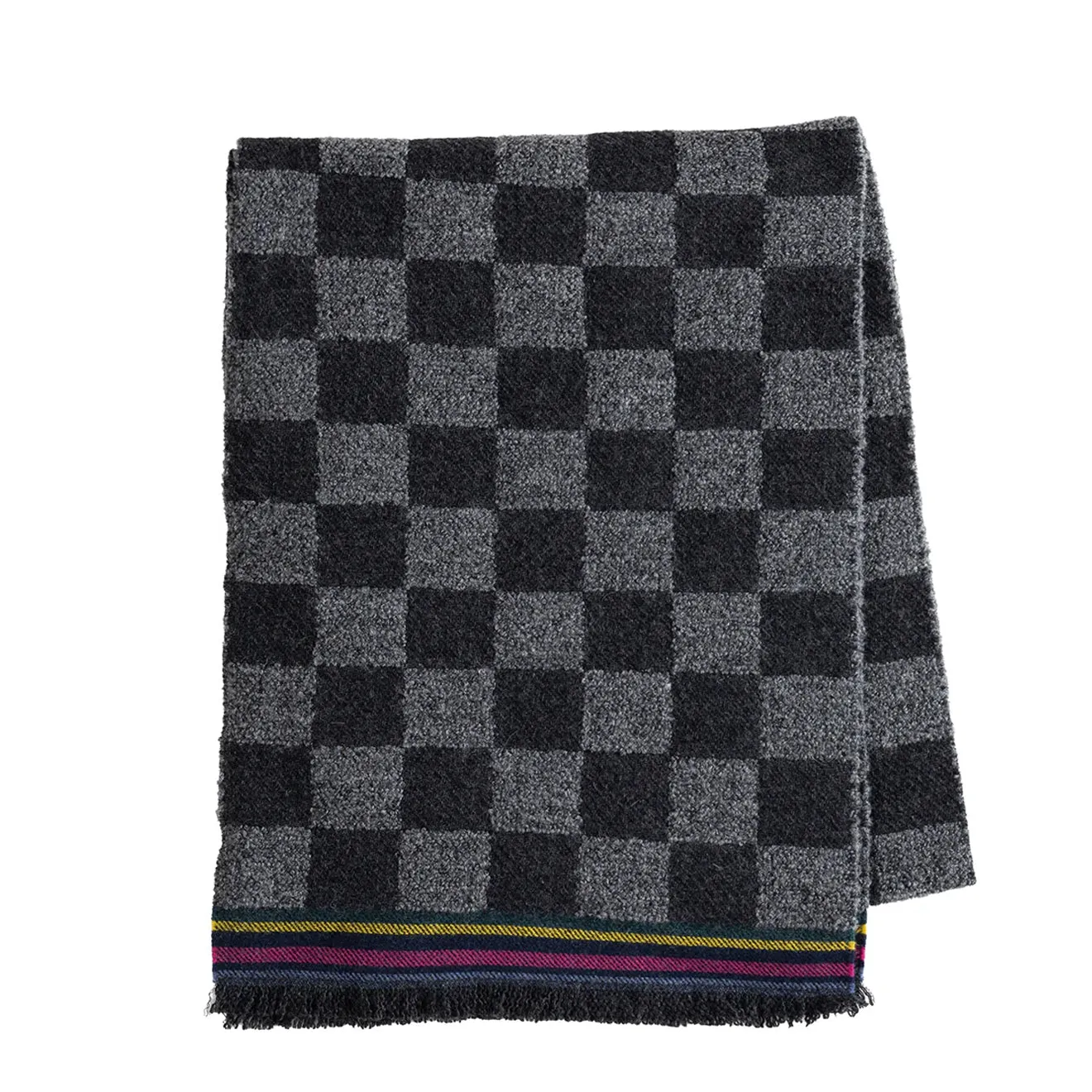Paul Smith Écharpe à Carreaux Noir Vêtements Paul Smith