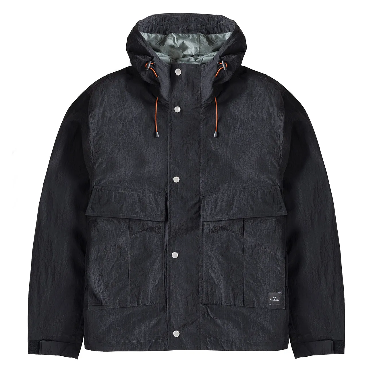 Veste imperméable Paul Smith en nylon recyclé ripstop noir Vêtements Paul Smith