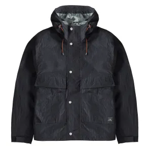Paul Smith Recycled-Nylon Ripstop Showerproof Jacket Black Clothing Paul Smith