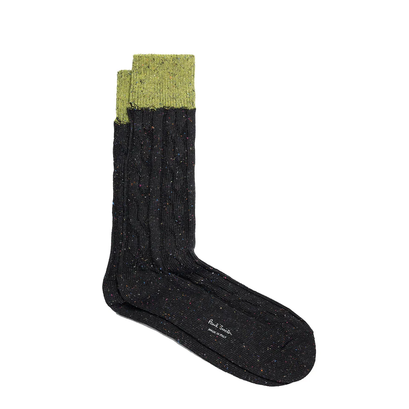 Chaussette Paul Smith Henry Neps Cable Noir Vêtements Paul Smith