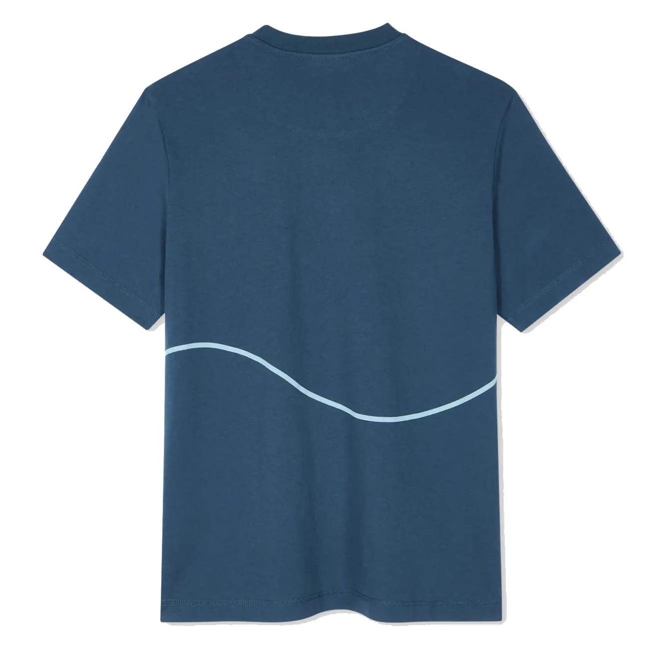 Paul Smith T-shirt printemps/été PS Happy Wave Bleu Encre Vêtements Paul Smith