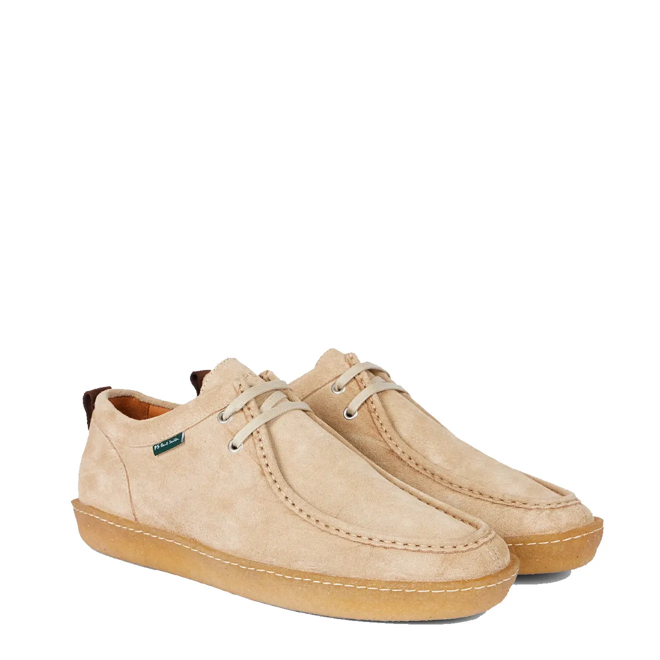 Paul Smith Chaussures Buster en Suède Sable Vêtements Paul Smith