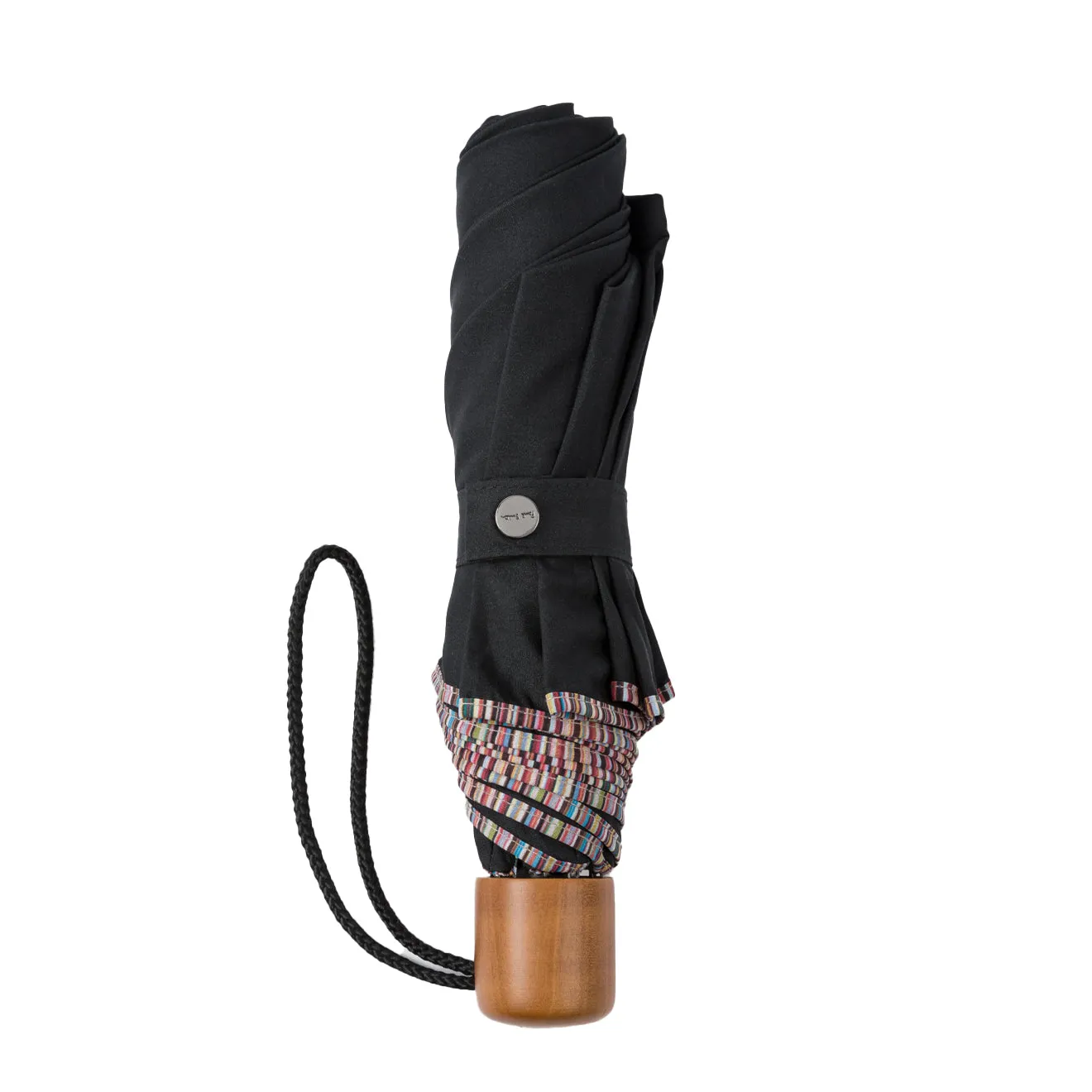 Paul Smith Parapluie télescopique avec bandes signature noir Vêtements Paul Smith