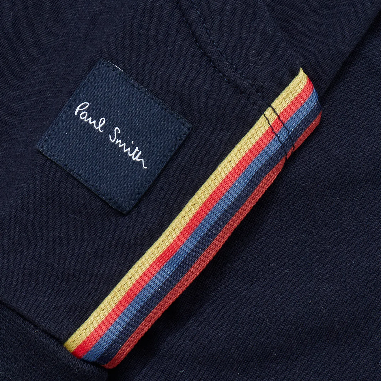 Paul Smith Zip Lounge Hoodie Bleu Encre