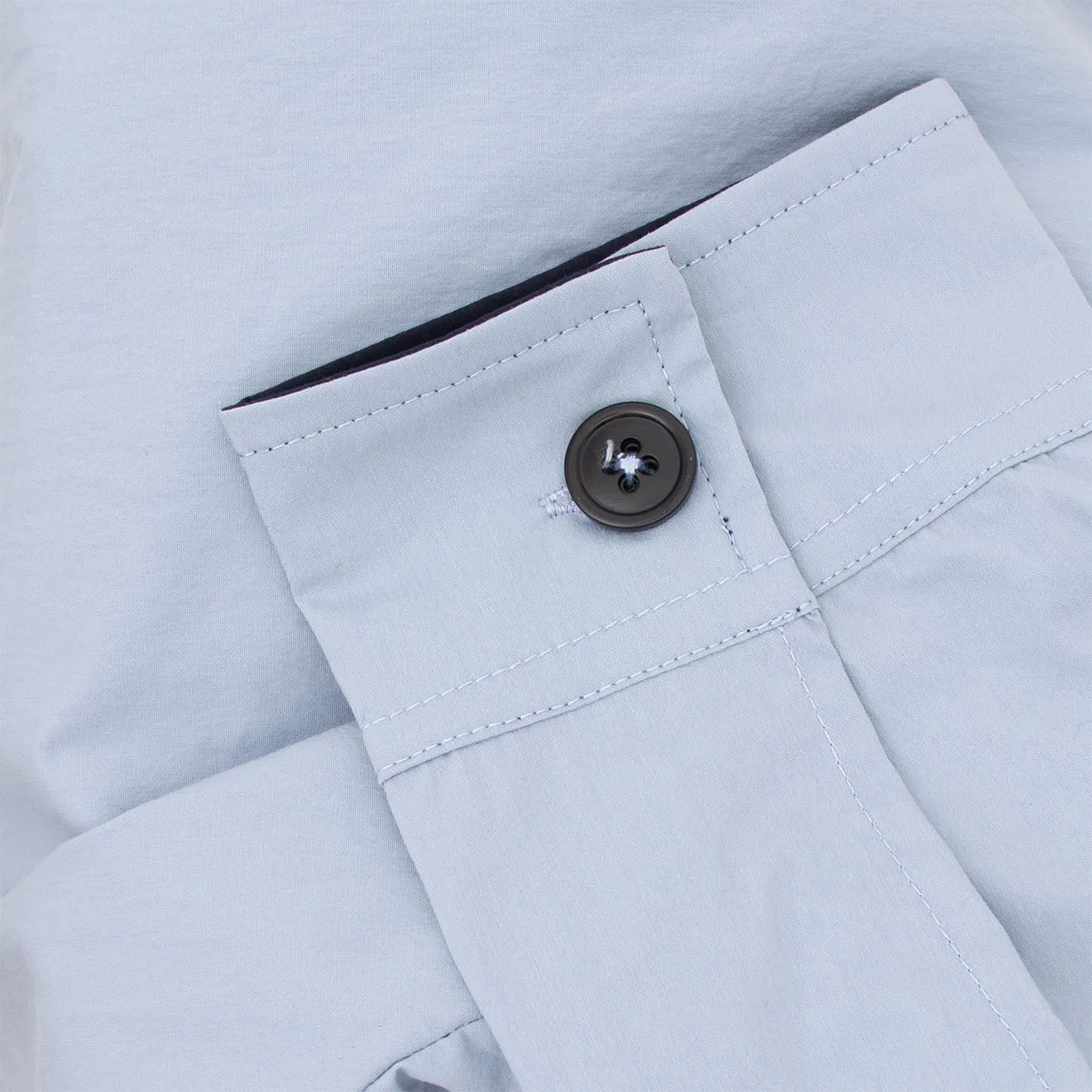 Paul Smith Zip Overshirt Bleu Clair