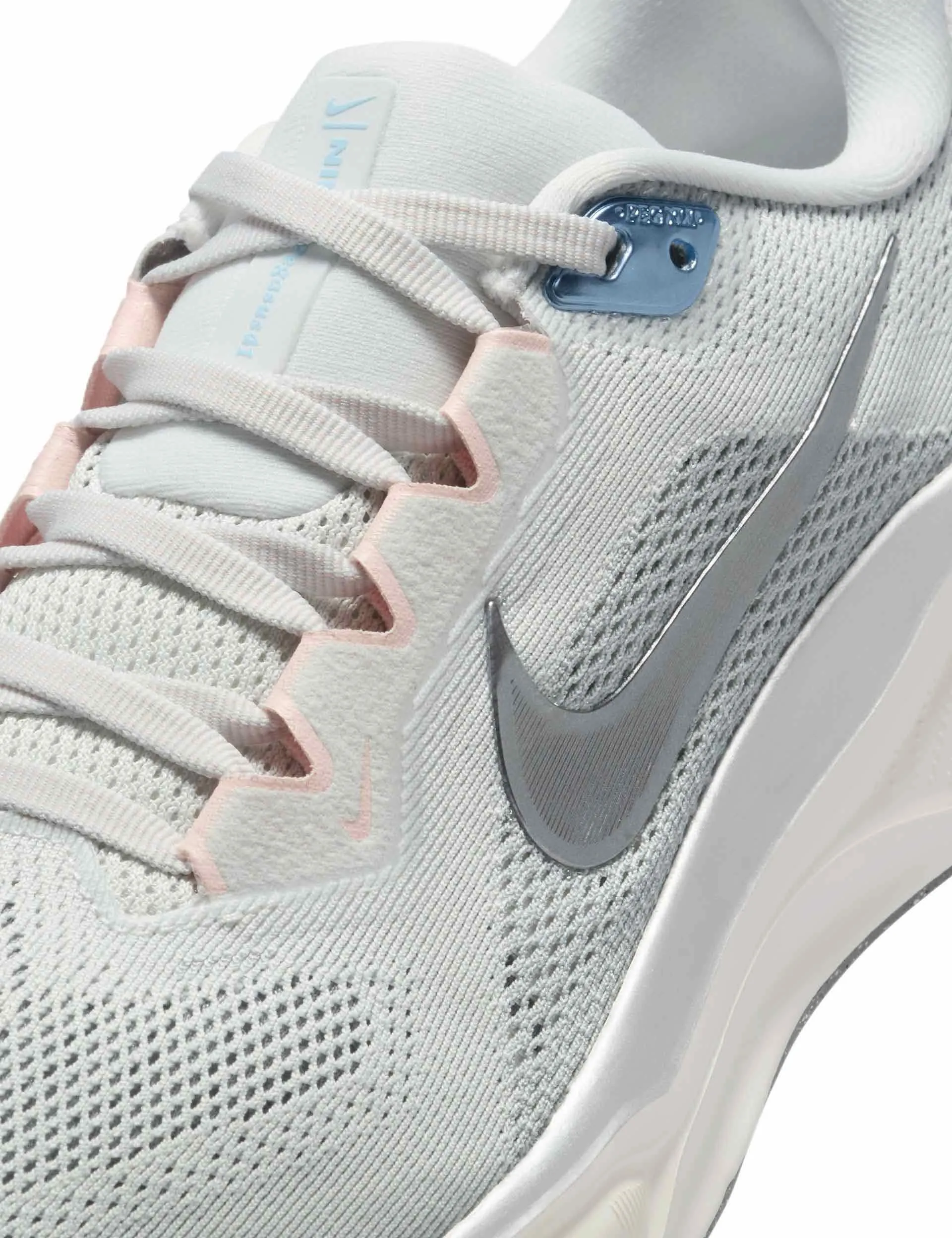 Chaussures Pegasus 41 - Poussière Photon/Étain Métallisé/Voile/Rose Écho