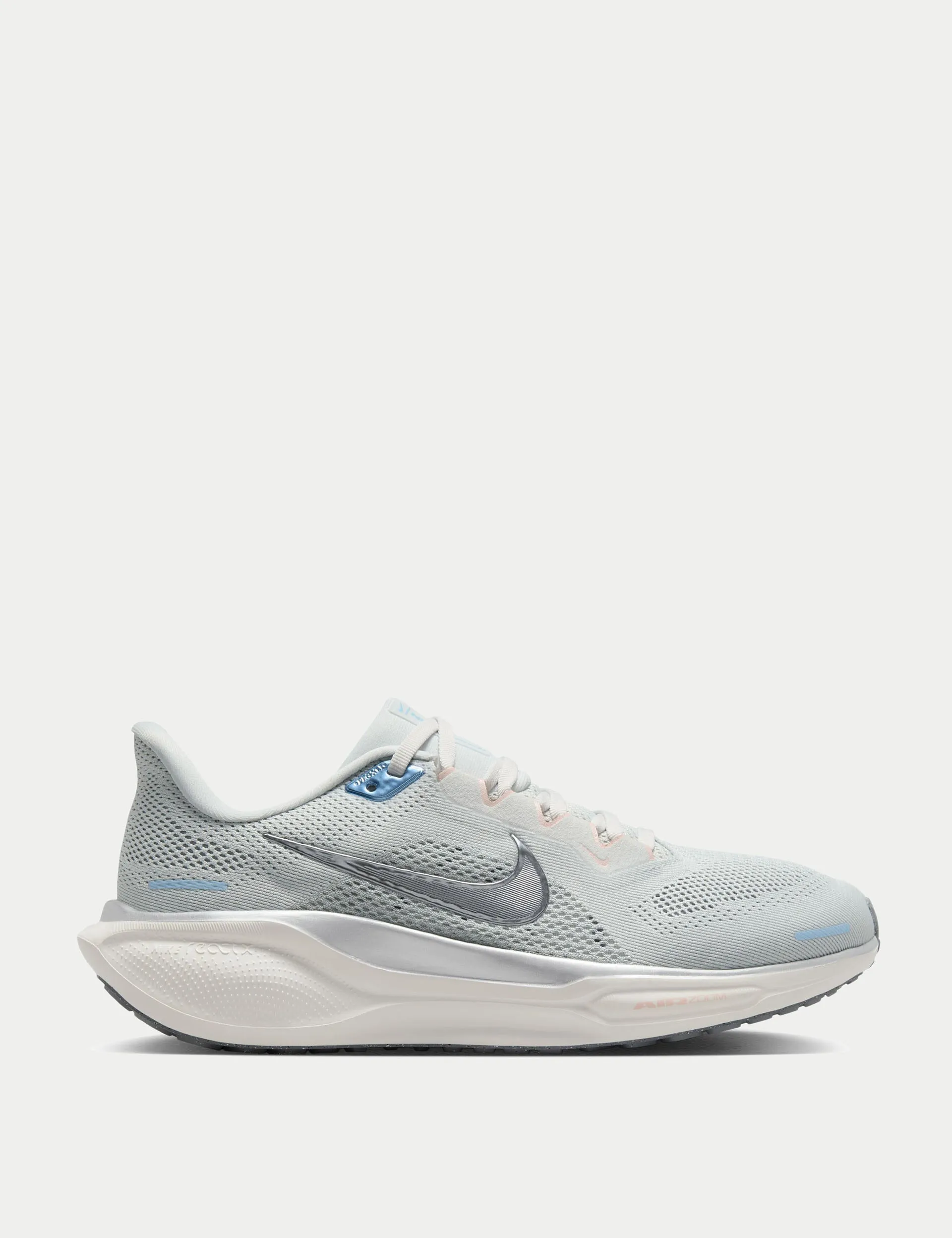Chaussures Pegasus 41 - Poussière Photon/Étain Métallisé/Voile/Rose Écho