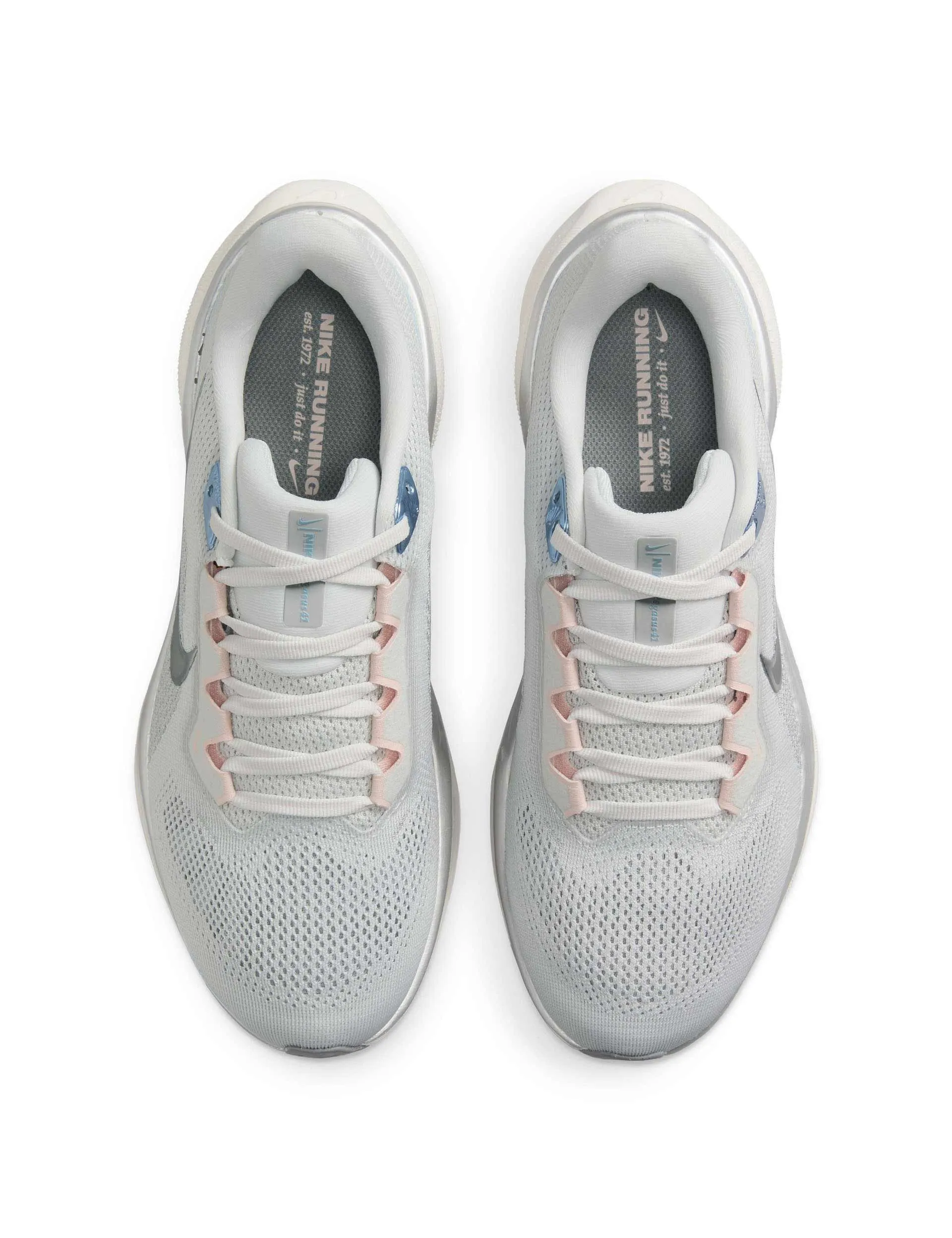 Chaussures Pegasus 41 - Poussière Photon/Étain Métallisé/Voile/Rose Écho