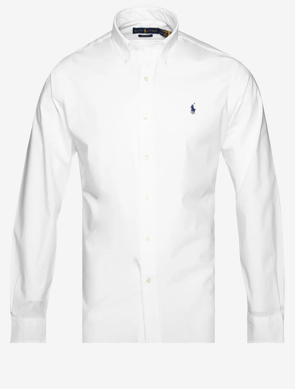 Chemise à boutonnage simple blanche