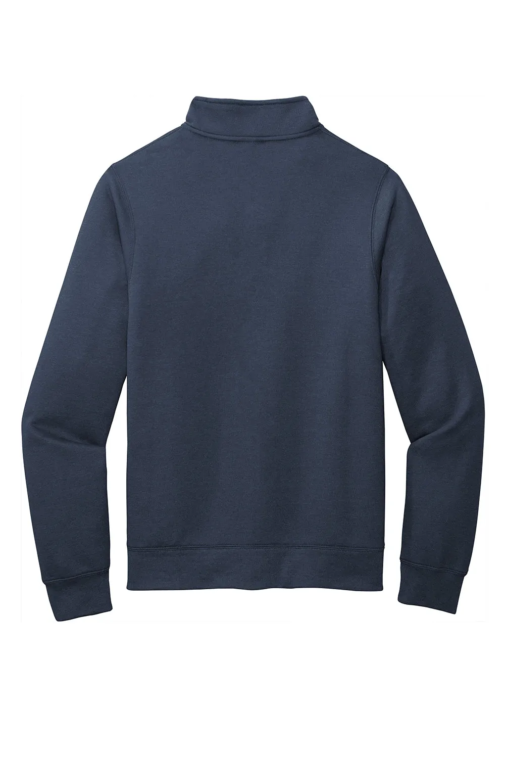 Port & Company Sweat à capuche homme en polaire avec fermeture éclair et poches - Bleu marine