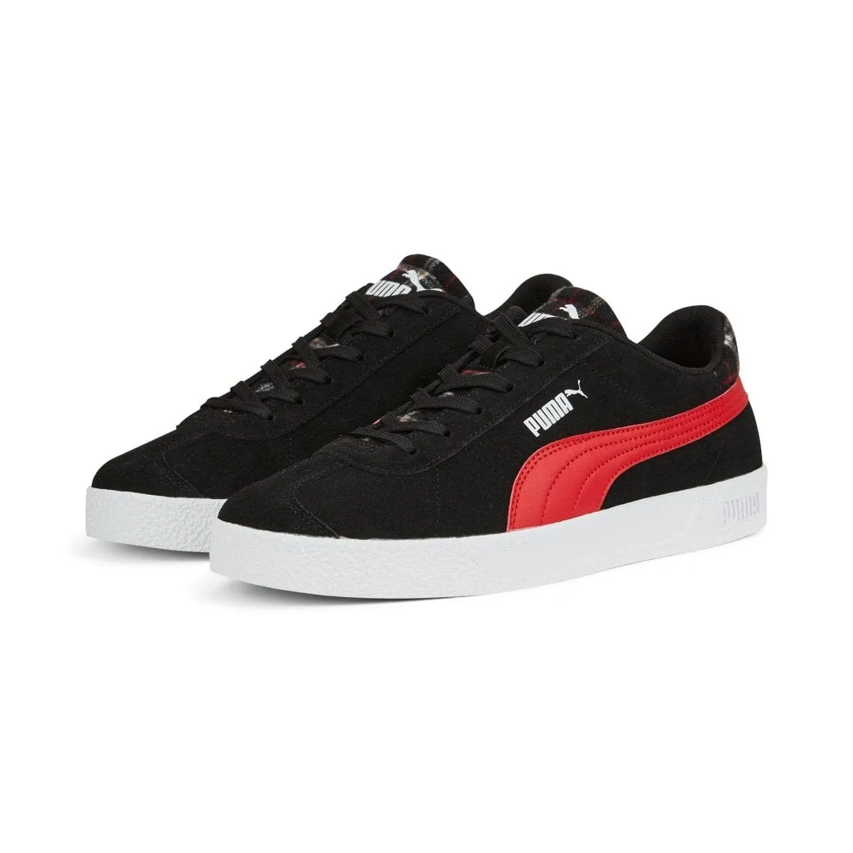 CHAUSSURE PUMA CLUB HOMME NOIRE/ROUGE