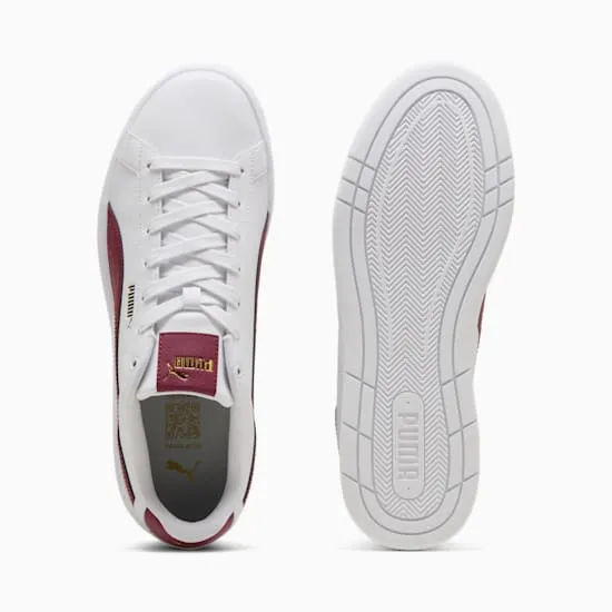 PUMA CHAUSSURES DE SPORT COURT CLASSICO POUR HOMME BLANC/ROUGE