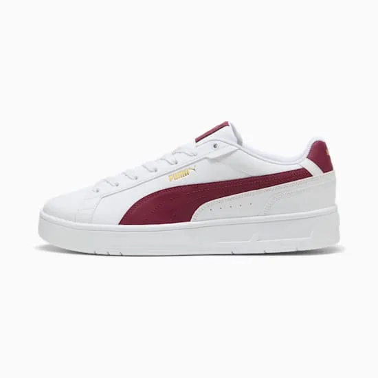 PUMA CHAUSSURES DE SPORT COURT CLASSICO POUR HOMME BLANC/ROUGE