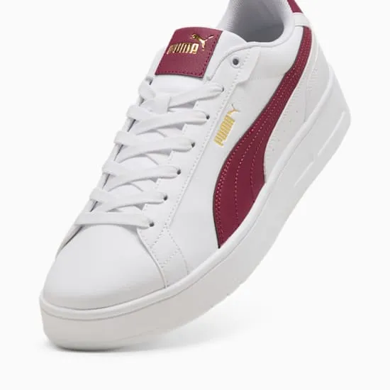 PUMA CHAUSSURES DE SPORT COURT CLASSICO POUR HOMME BLANC/ROUGE