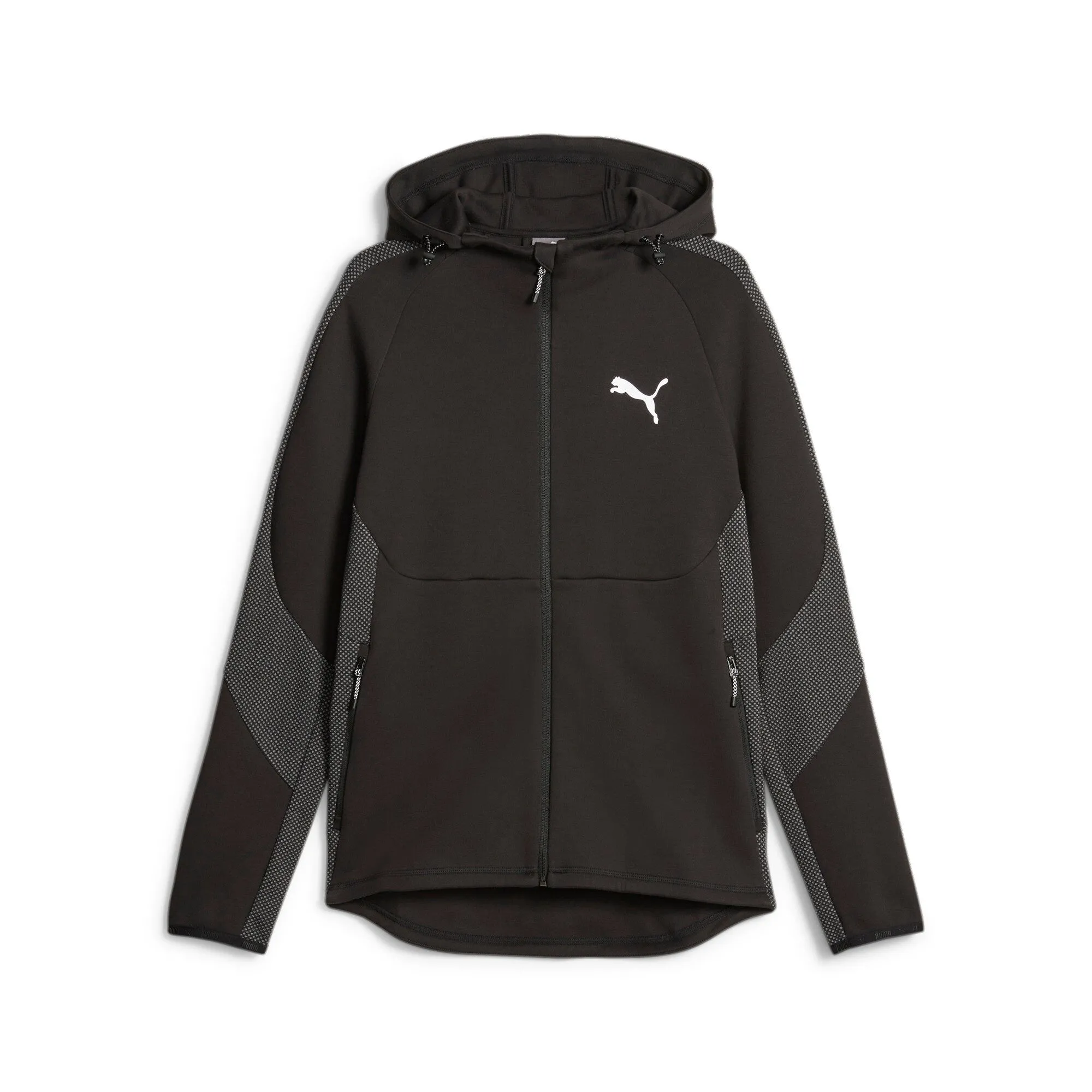 PUMA Sweat à capuche EVOSTRIPE à fermeture éclair pour homme