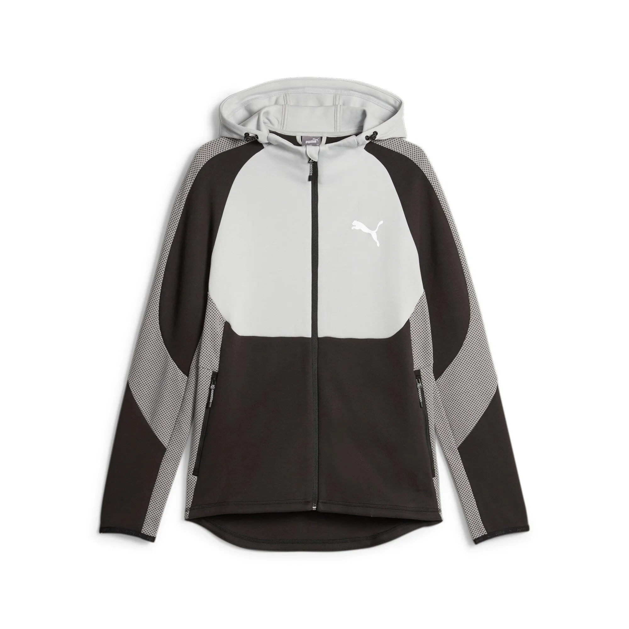 PUMA Sweat à capuche EVOSTRIPE à fermeture éclair pour homme