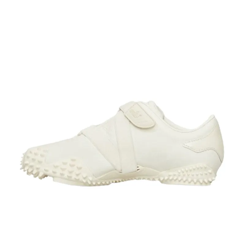Puma Mostro en cuir givré ivoire 402273-02
