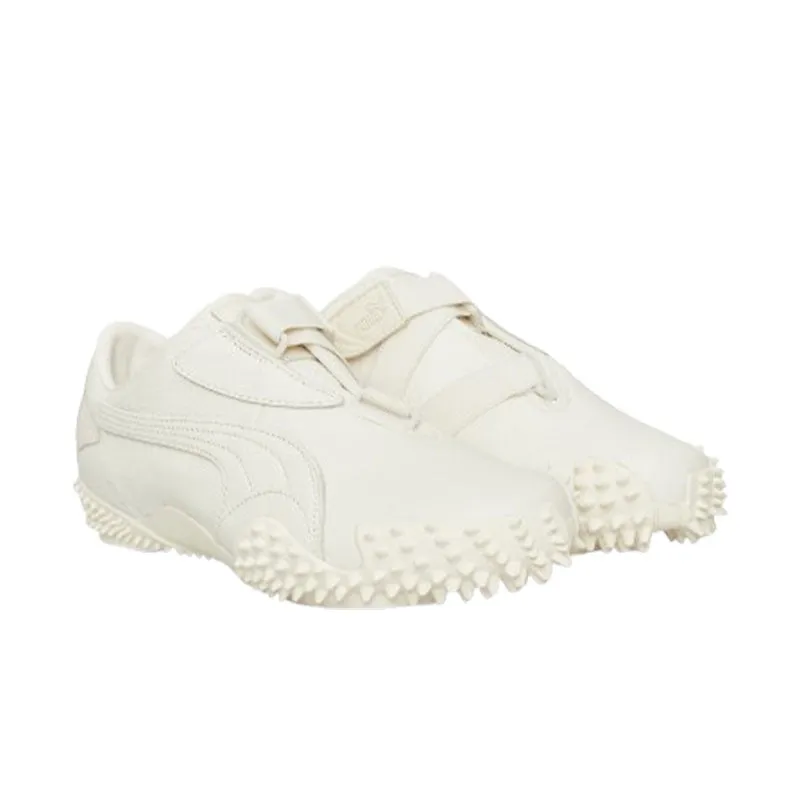 Puma Mostro en cuir givré ivoire 402273-02