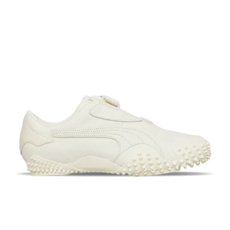 Puma Mostro en cuir givré ivoire 402273-02