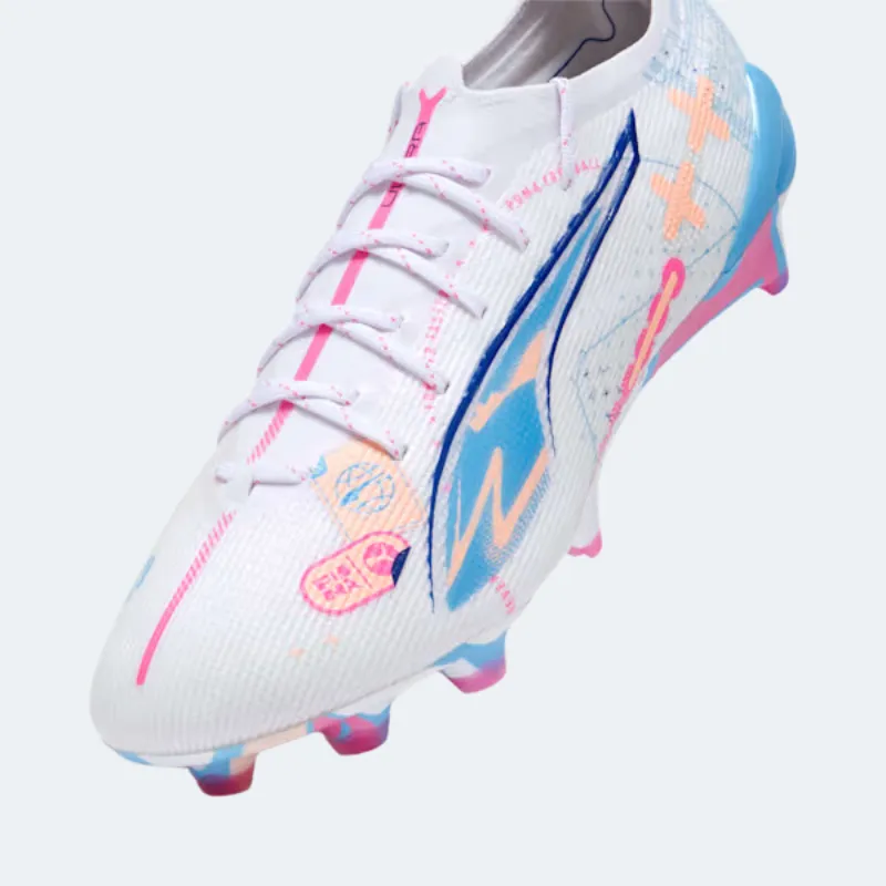 Puma Ultra 5 Ultimate Volume Up Chaussures à Crampons pour Terrain Sec