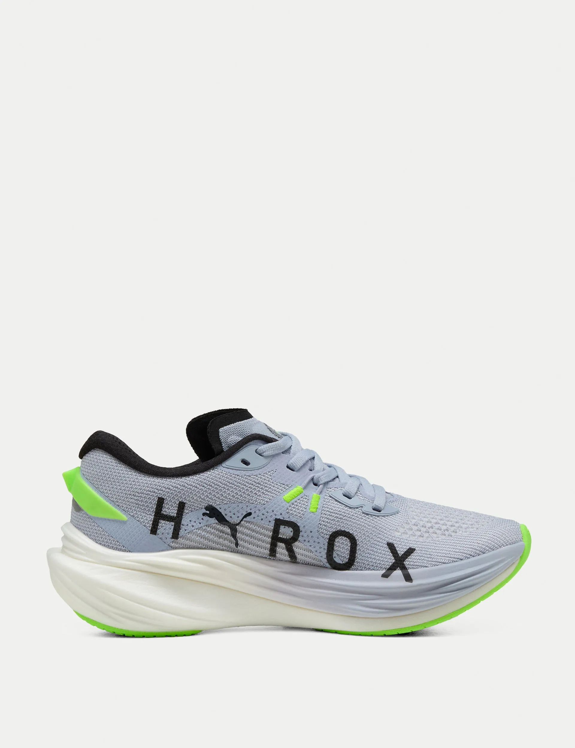 Chaussures de course Puma x Hyrox Deviate NITRO 3 - Temps frais/Éclat vert