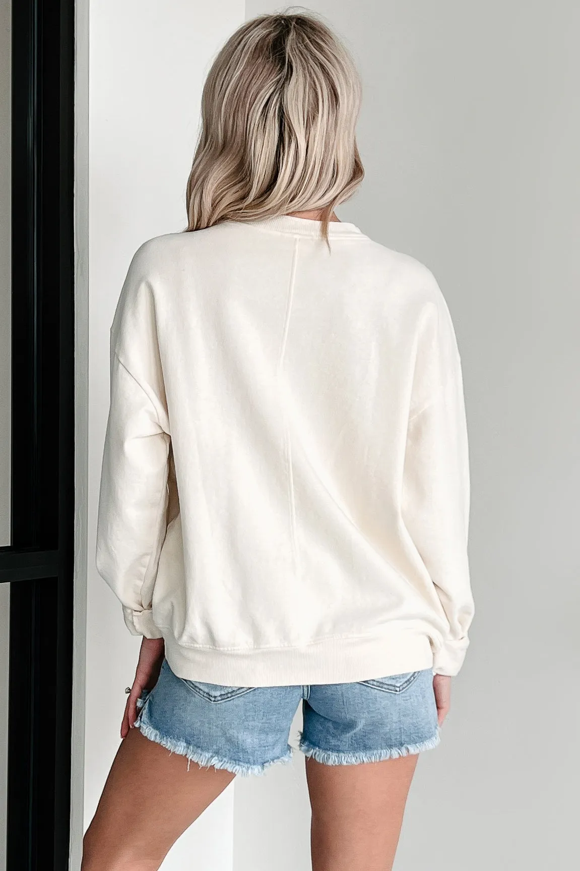 Sweat-shirt à motif 