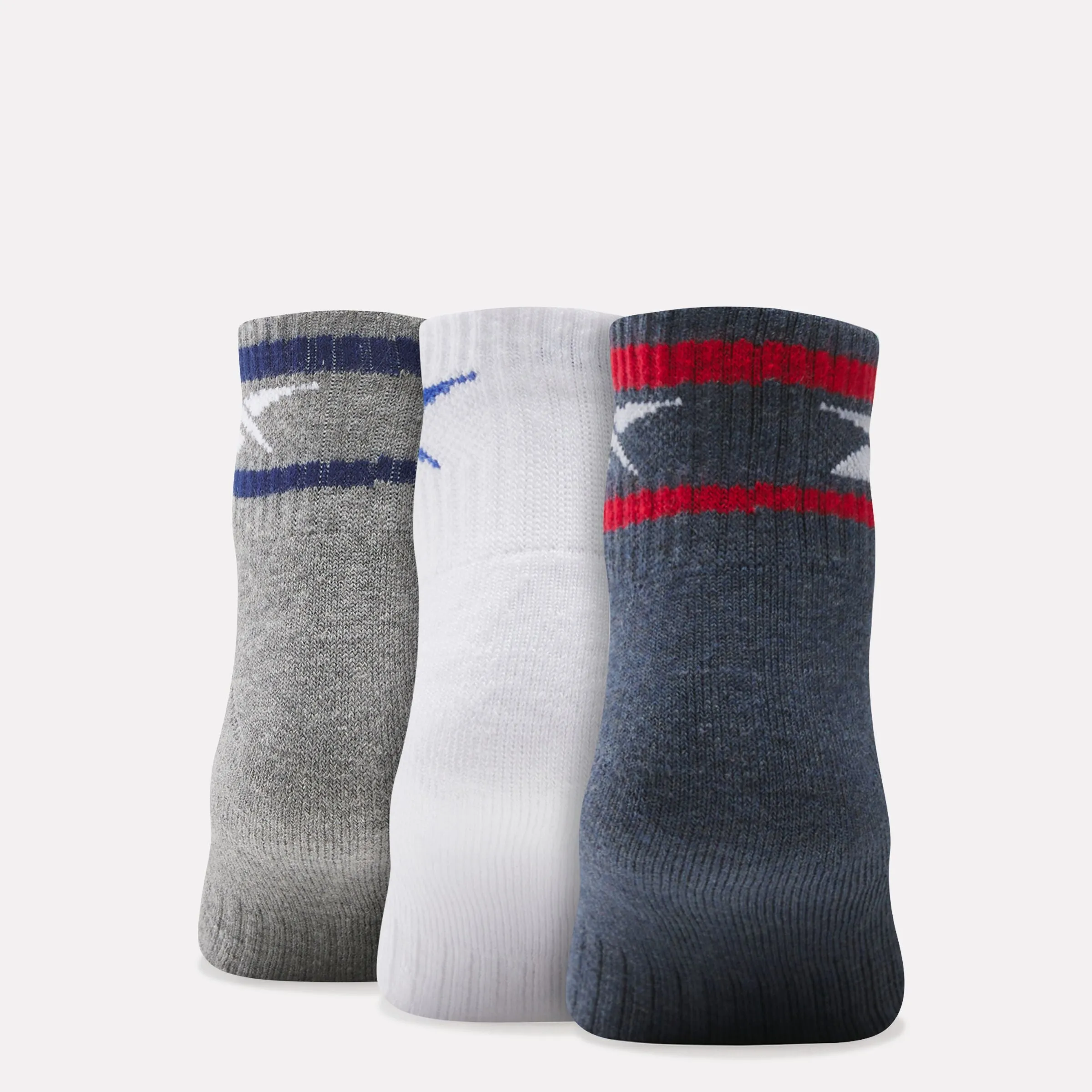 Chaussettes quartier en éponge pour hommes Reebok - Lot de 3