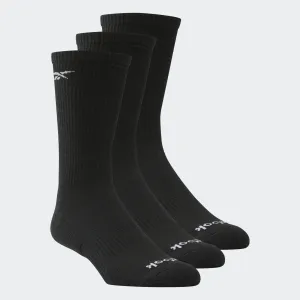 Reebok Accessories Men's Cushion Crew Socks 3 Pack