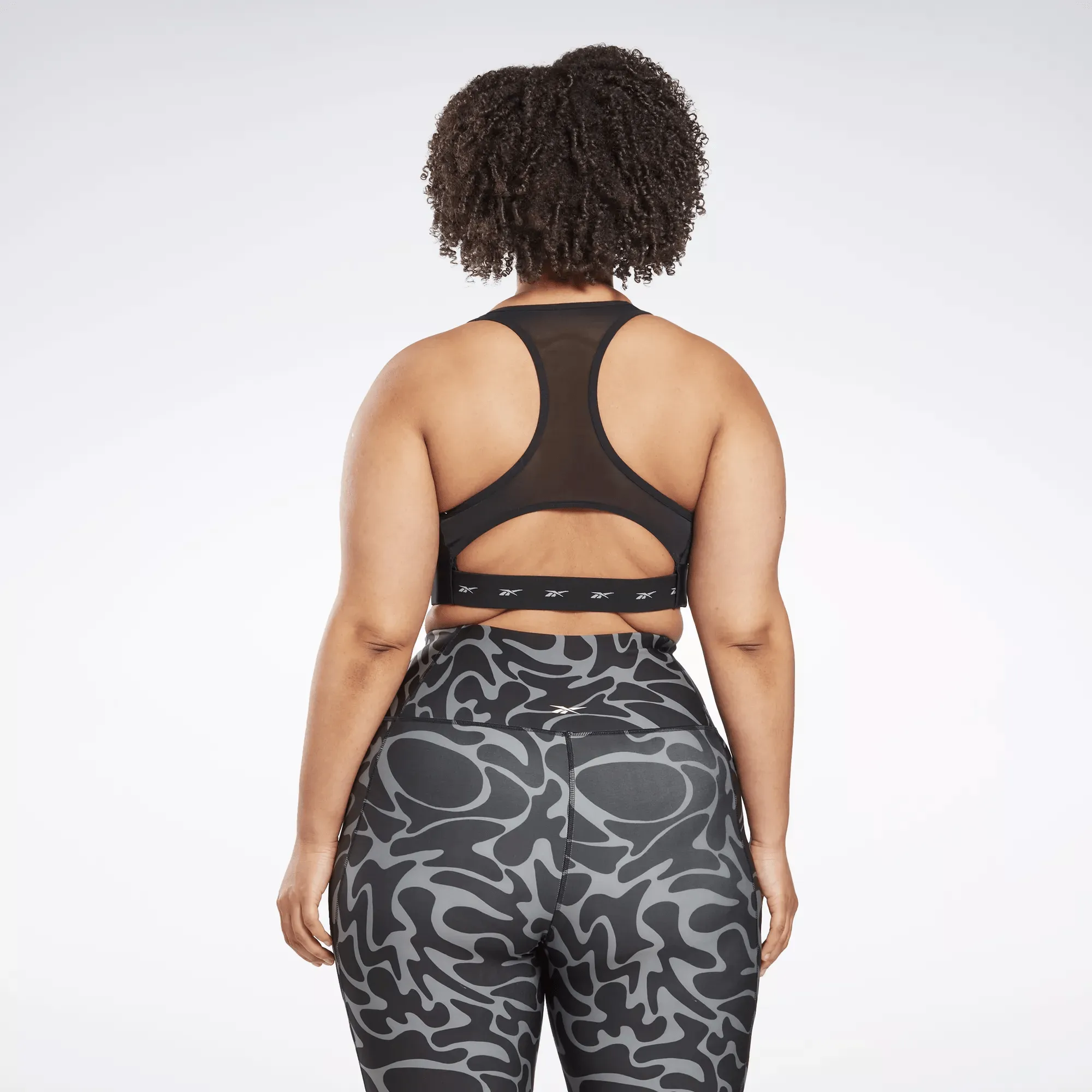 Soutien-gorge de sport Reebok Lux Vector Racer pour femmes (Grandes tailles)
