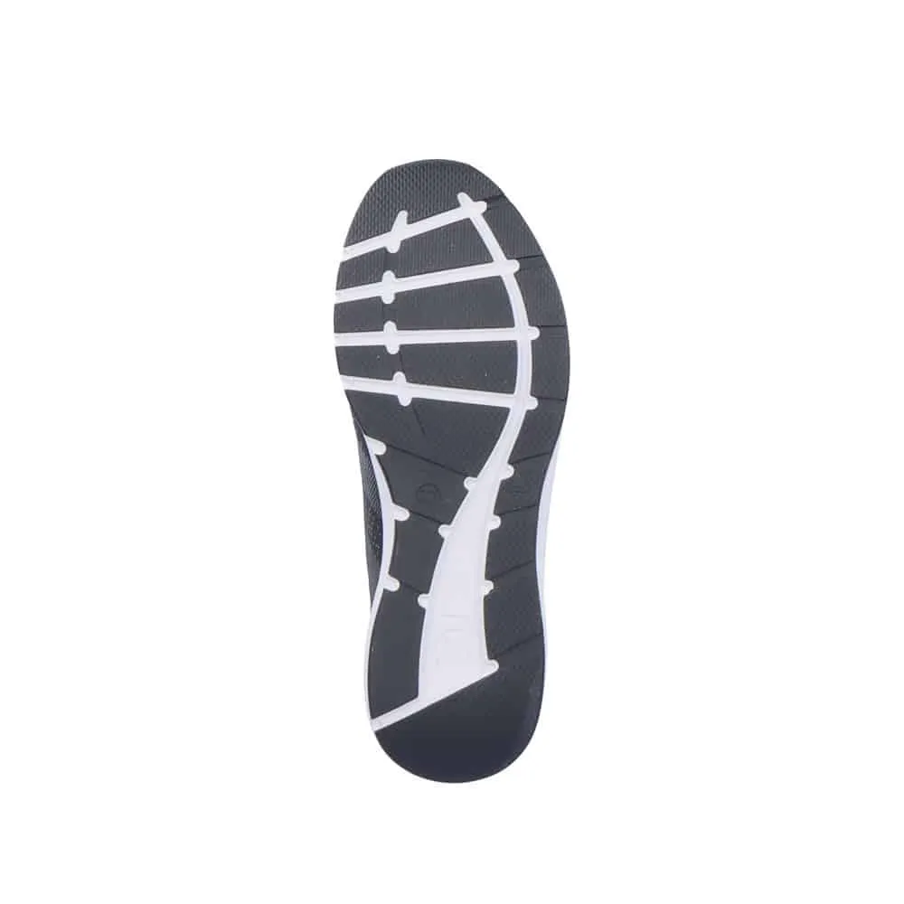 Rieker Chaussures 40106-00 Noir à Lacets