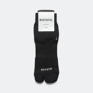 RoToTo Accessories Split-Toe Ankle Sock - Black