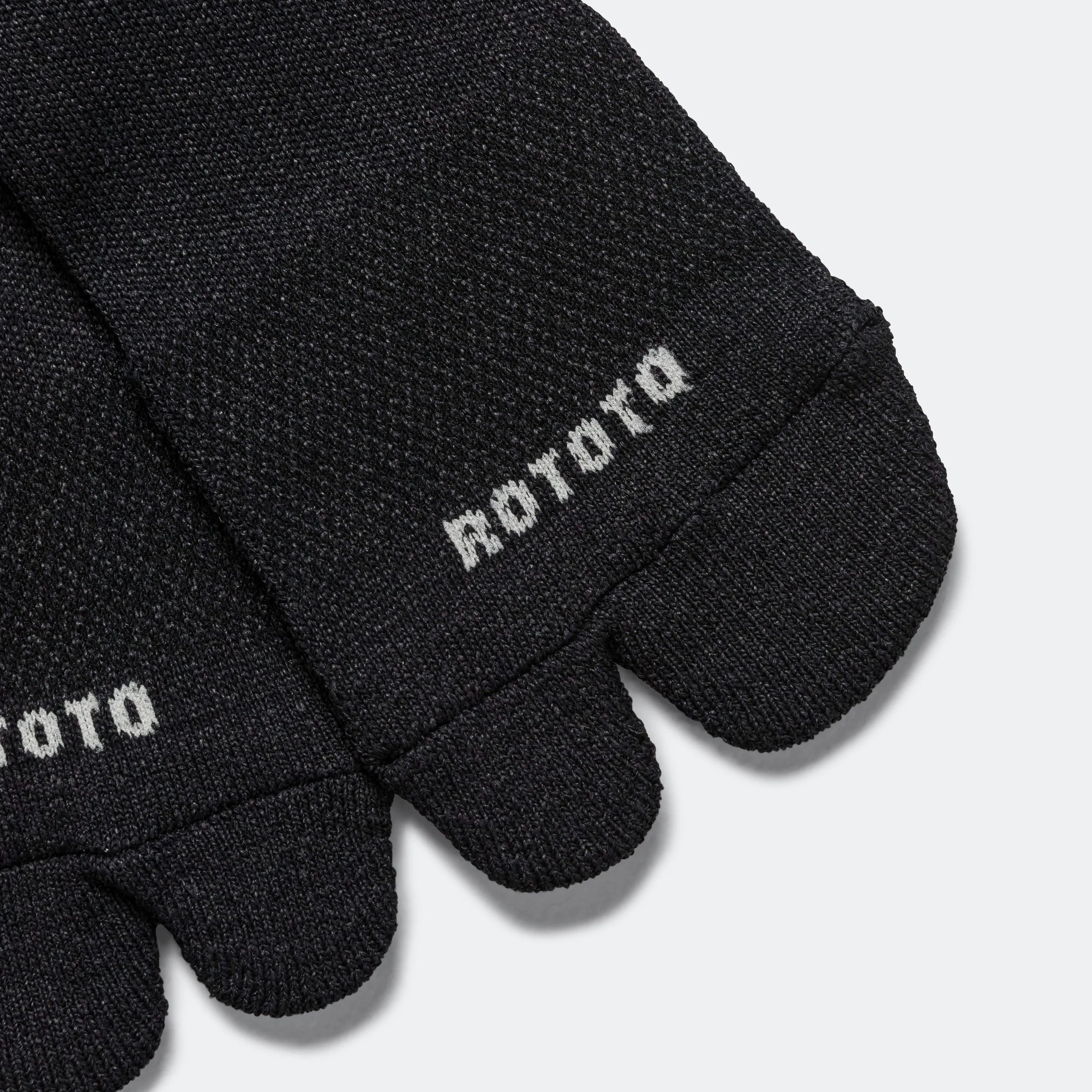Chaussettes cheville à orteils séparés RoToTo Accessories - Noir