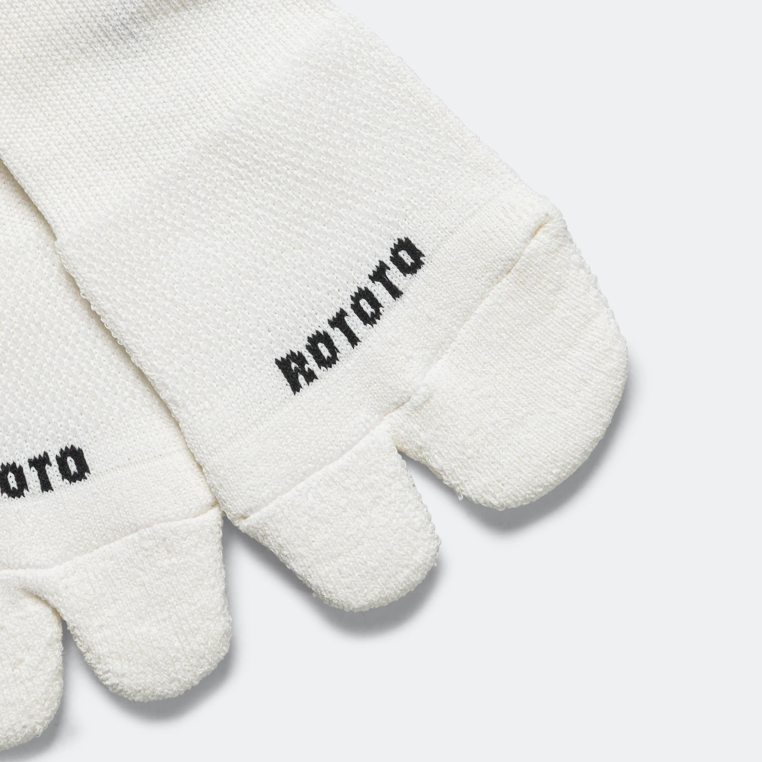 Chaussettes cheville à orteils séparés RoToTo Accessories - Blanc