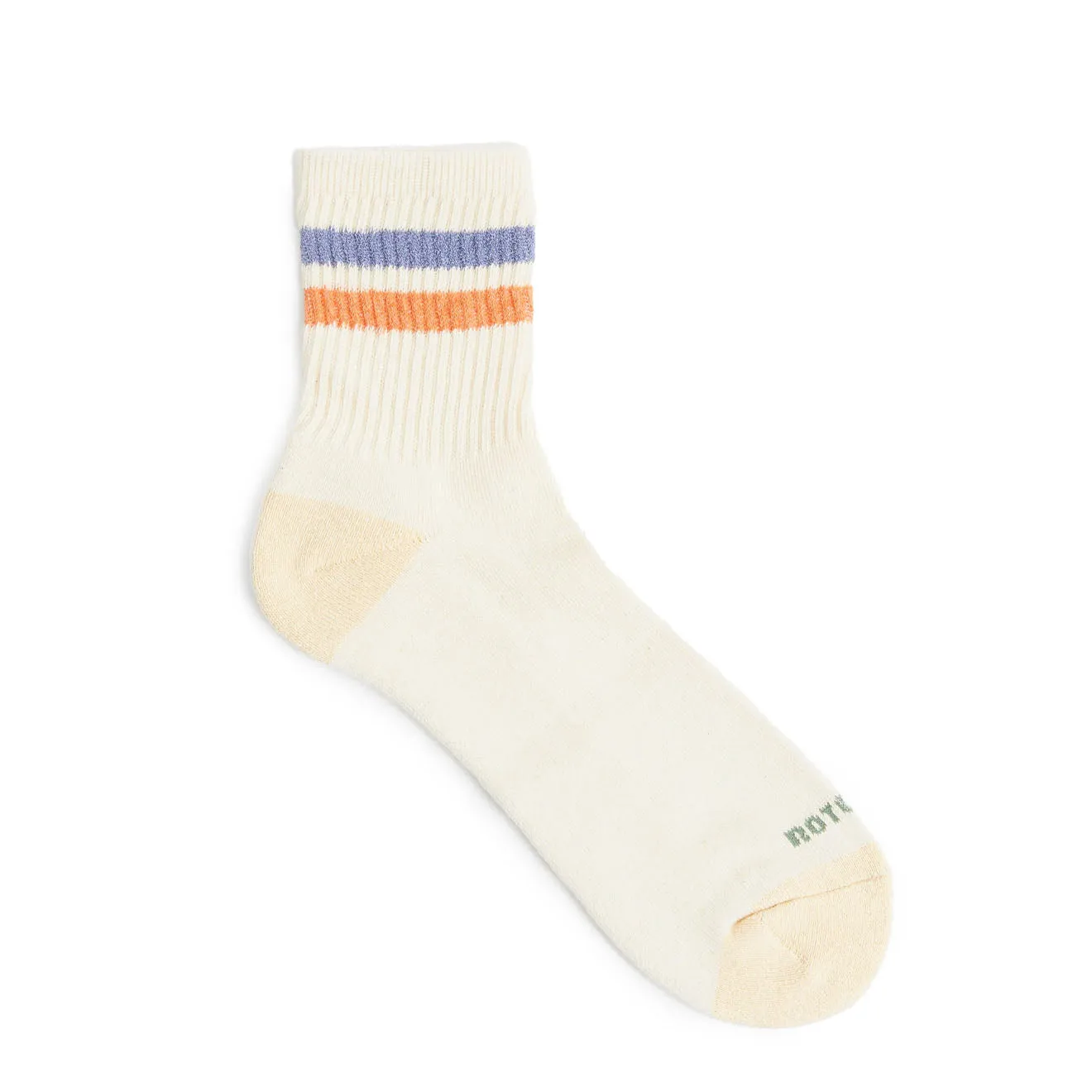 Rototo Chaussettes à Deux Bandes Bleu / Orange Accessoires RoToTo