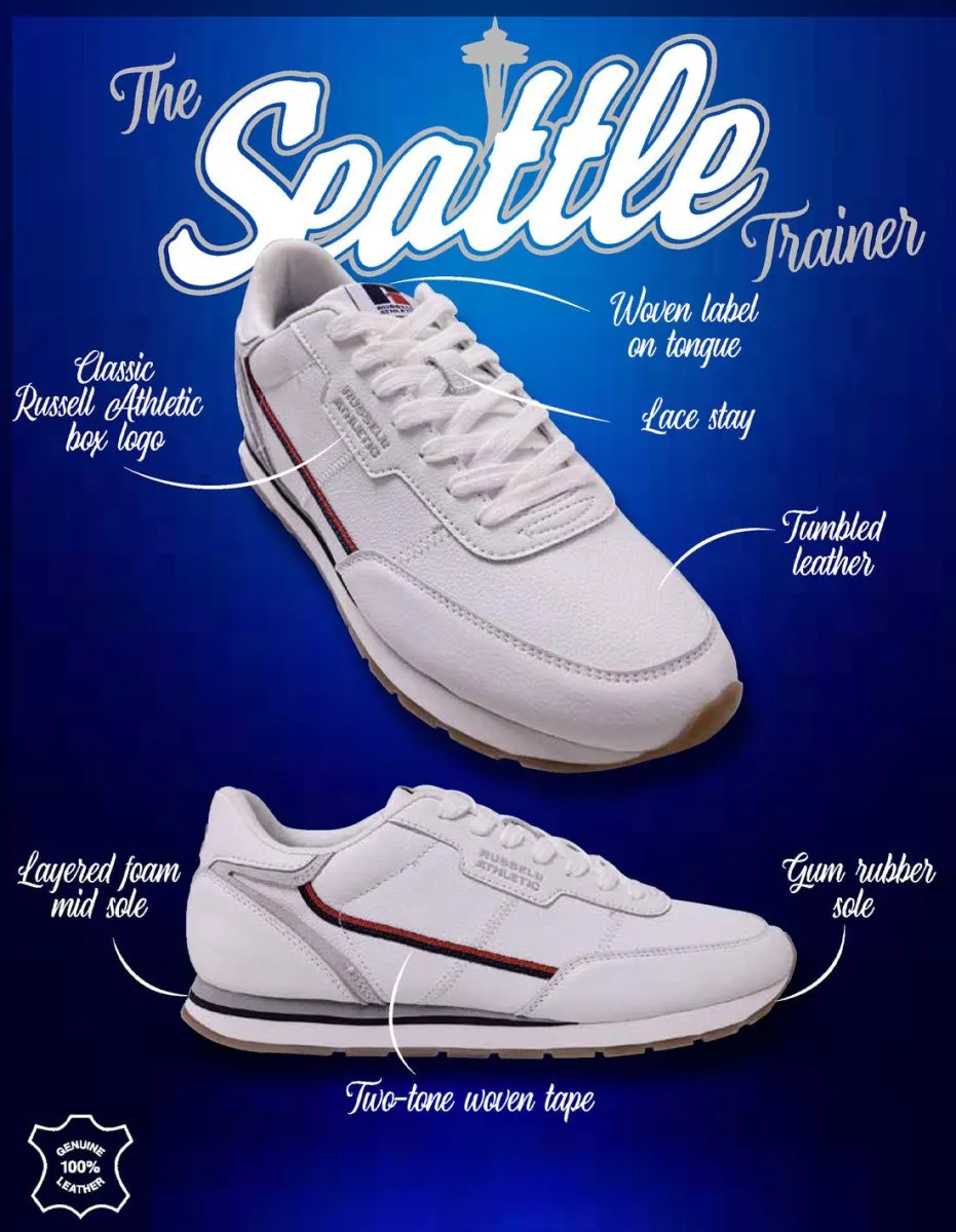 CHAUSSURES RUSSELL ATHLETIC POUR HOMME SEATTLE BLANC