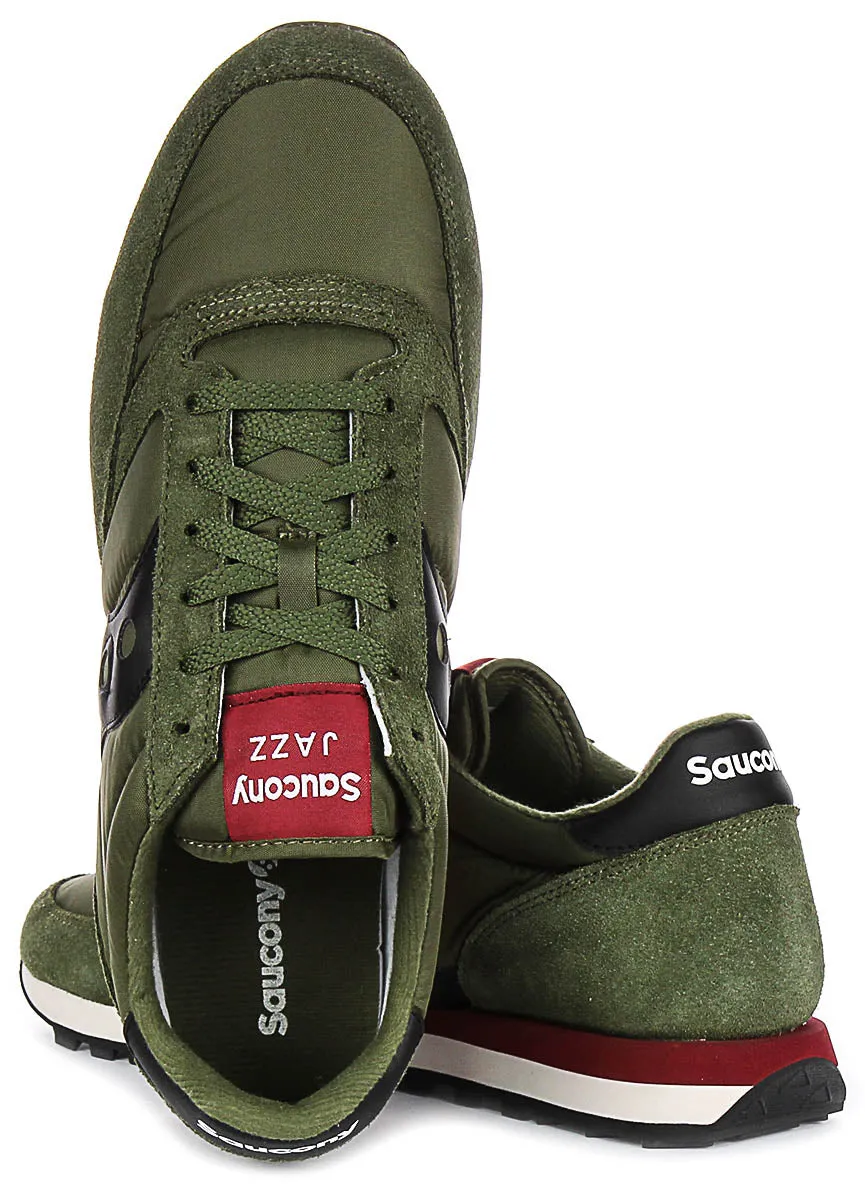 Saucony Jazz Original En Vert Pour Hommes Chaussures Saucony