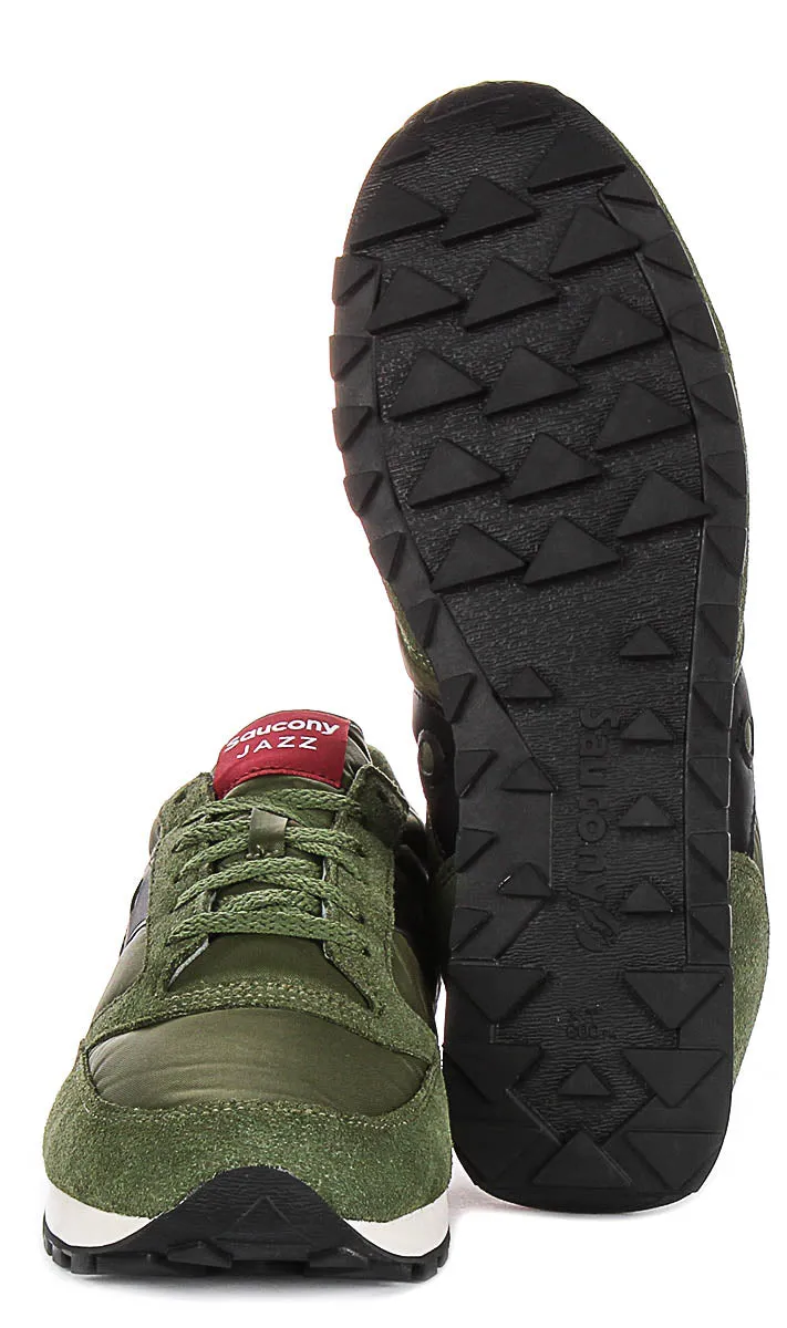 Saucony Jazz Original En Vert Pour Hommes Chaussures Saucony