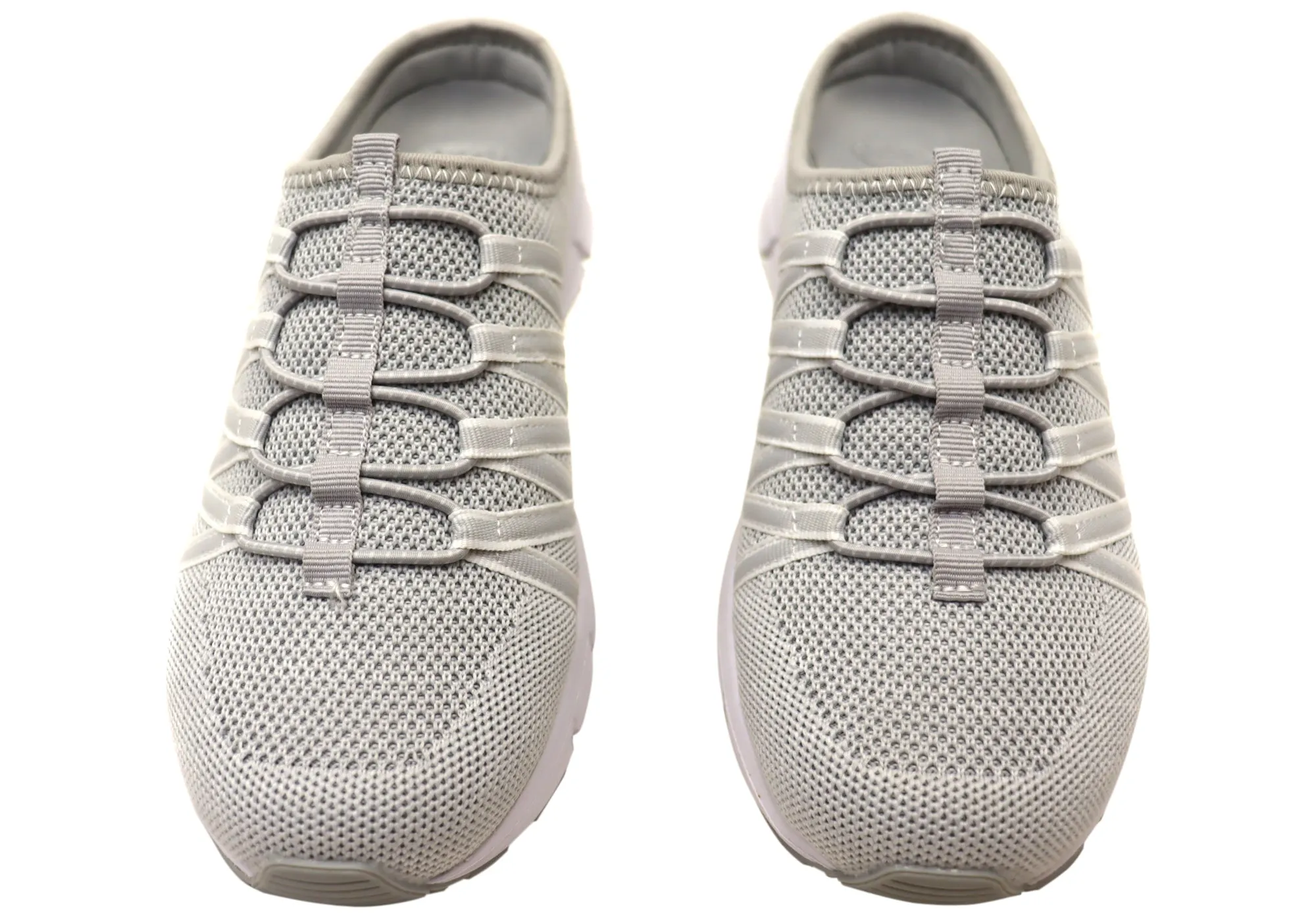 Chaussures décontractées confortables pour femmes Scholl Orthaheel Utopia Knit à dos ouvert