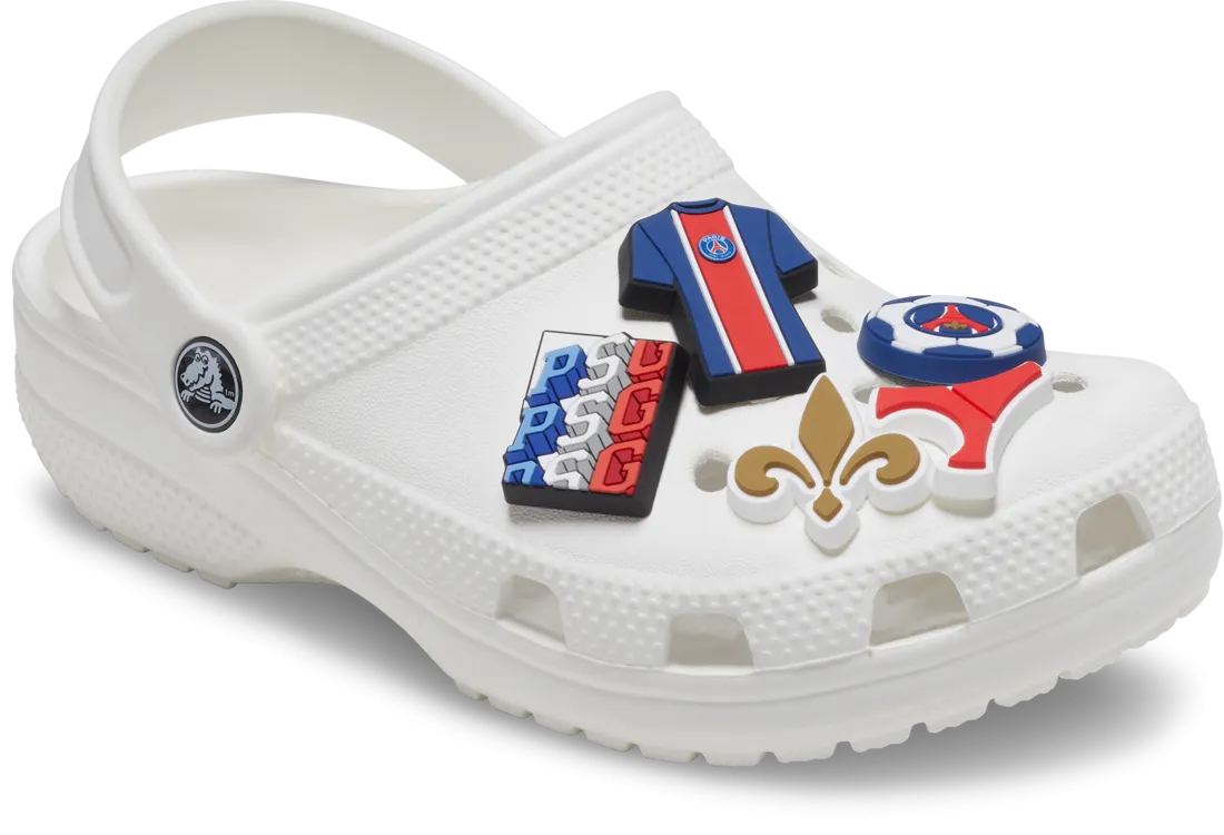 Chaussures Crocs Jibbitz™ Paris St Germain FC Pack de 5