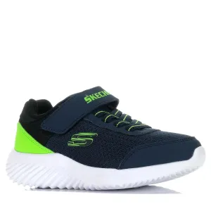 Skechers Bounder - Trekzic 403908L Navy Lime Shoes_Skechers