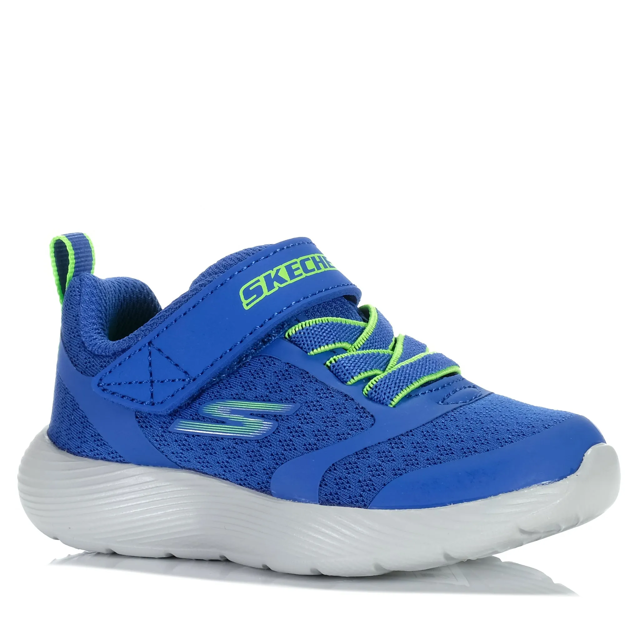 Skechers Dyna-Lite - Chaussures Goltran 405096N Bleu/Citron Vert_Skechers