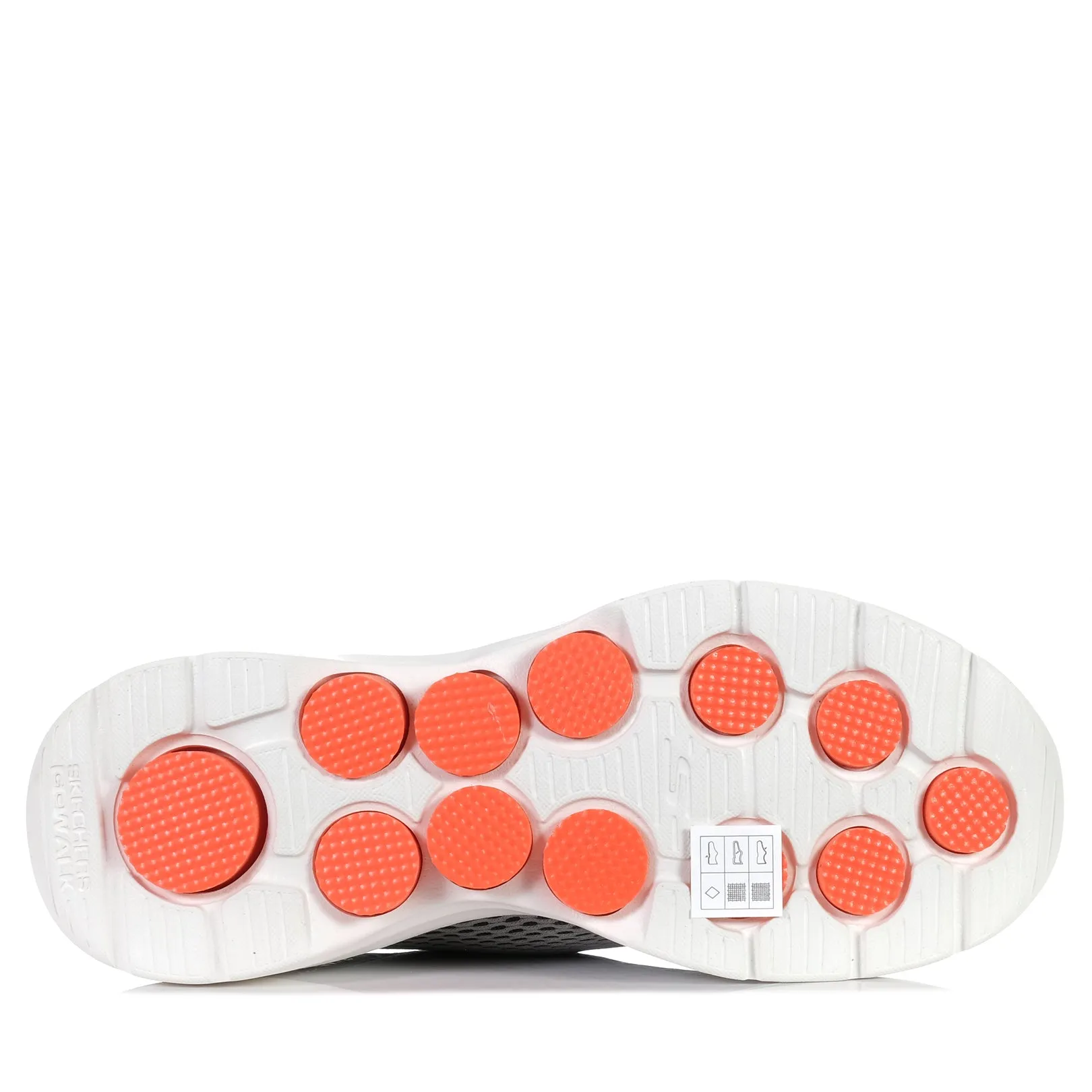 Skechers Slip-Ins : GOwalk 7 - Free Hand 2 216648 Chaussures Gris/Orange_Skechers