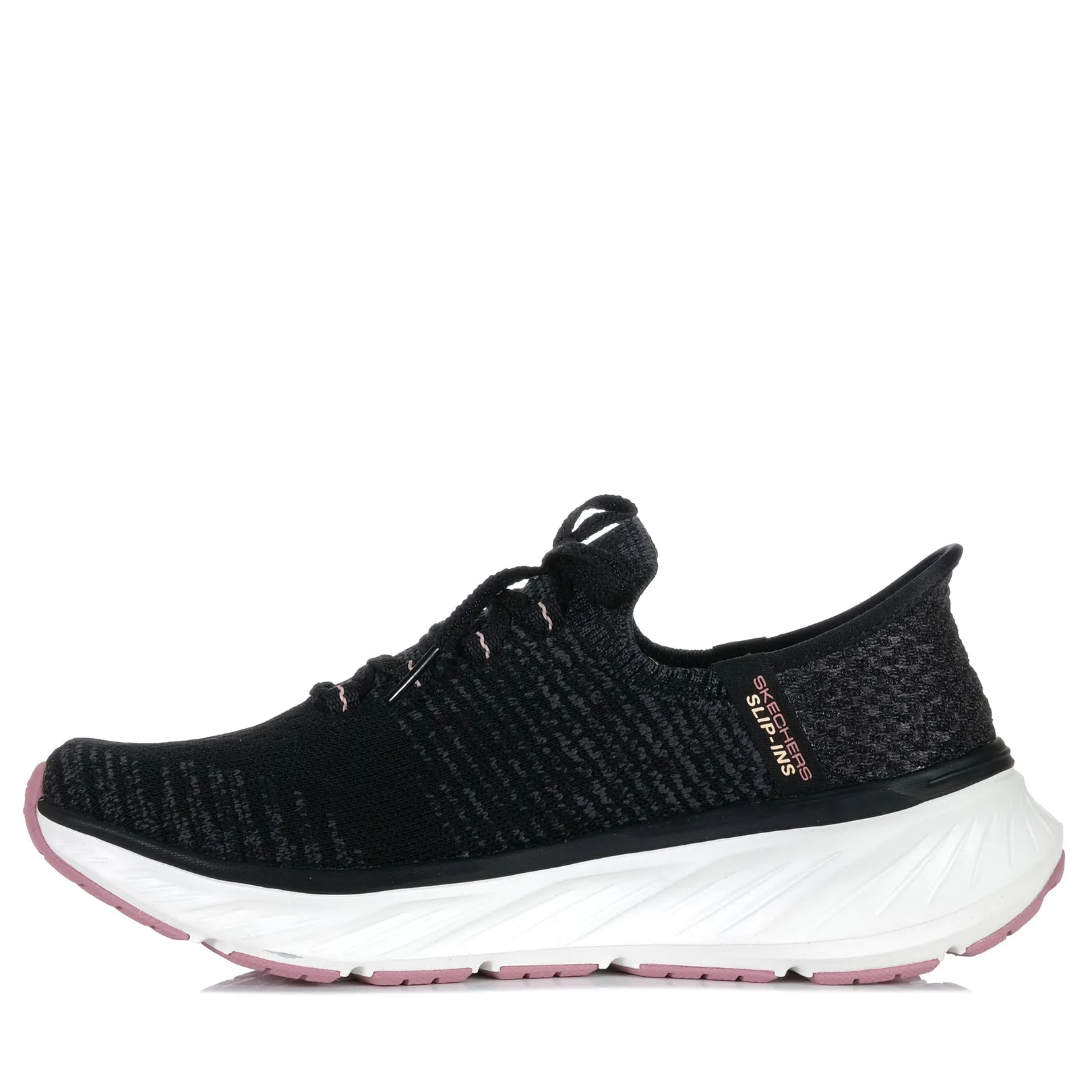 Skechers Slip-Ins Relaxed Fit : Edgeride 150470 Noir/Rose